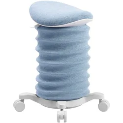 Sitness Aktiv-Bürostuhl 4D Stoff Blau