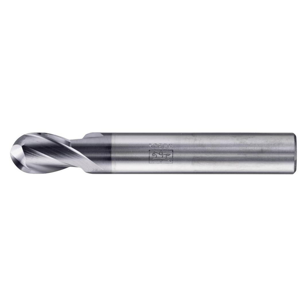 Pferd TOOLS 23000105 Vollradiusfräser Hartmetall Länge 66 mm Arbeits-Länge 14 (23000105)