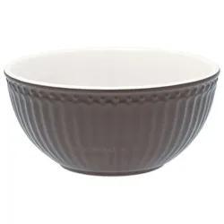 GreenGate Müsli Schale Alice, dark chocolate