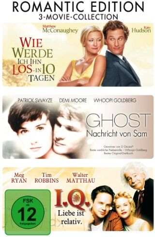 Donald M. Petrie - Wie werde ich ihn los in 10 Tagen / Ghost / I.Q. [3 DVDs] - Preis vom 13.10.2026 11:25:28 h
