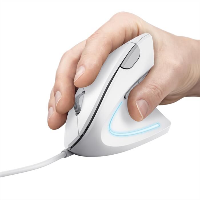 Trust Mouse Verto Ergo-white