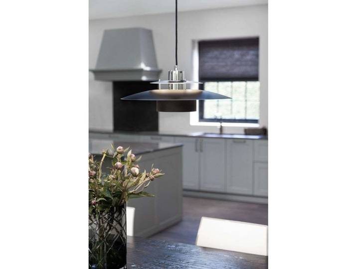 Sørup Suspension Matt Black/Copper - Halo Design - Salle à manger - Métal