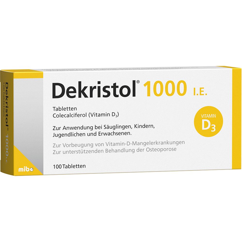 Dekristol 1.000 I.e. Tabletten 100 St