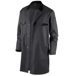Berufsmantel "IMAGE DRESS new design" anthrazit/schwarz - XL - grau