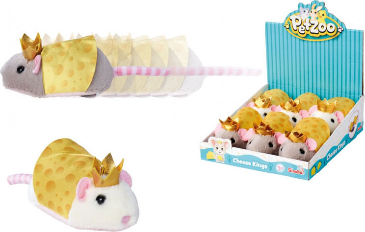 Simba Toys PETZOO KAESEKOENIGE 2-voudig gesorteerd