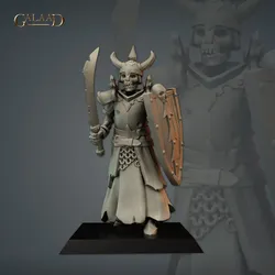 Skeleton Fighter 02 von Galaad Miniatures aus Skeletons Squad Prebuild and Modular