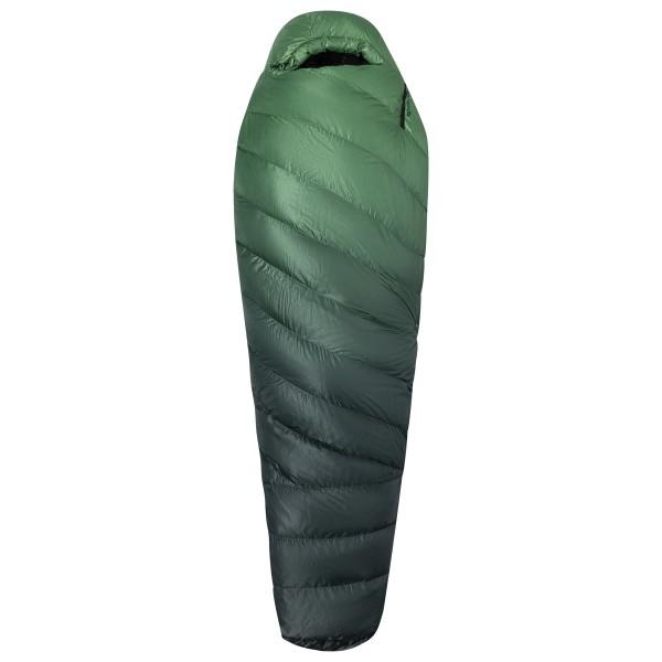 Marmot - Wraptor Down 30 - Daunenschlafsack Gr 183 cm - Regular No Zip Grasshopper / Nori
