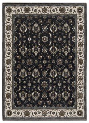 Style Haven Victoria Persian Inspired Blue/ Ivory Area Rug