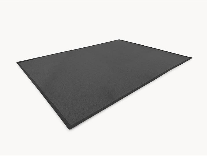 Schurwollteppich Montares - 100x150 cm - dunkelgrau