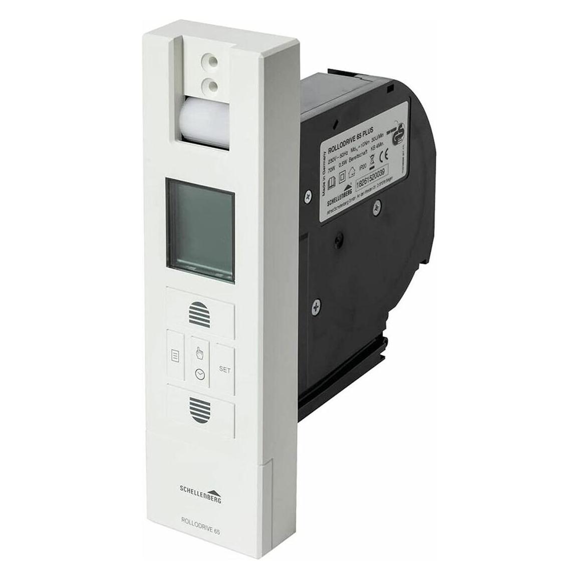 Schellenberg 22727 RD65 PLUS Elektrischer Gurtwickler 23mm Zugkraft (max.) 45kg Einbau (Rollladengurt) (22727)