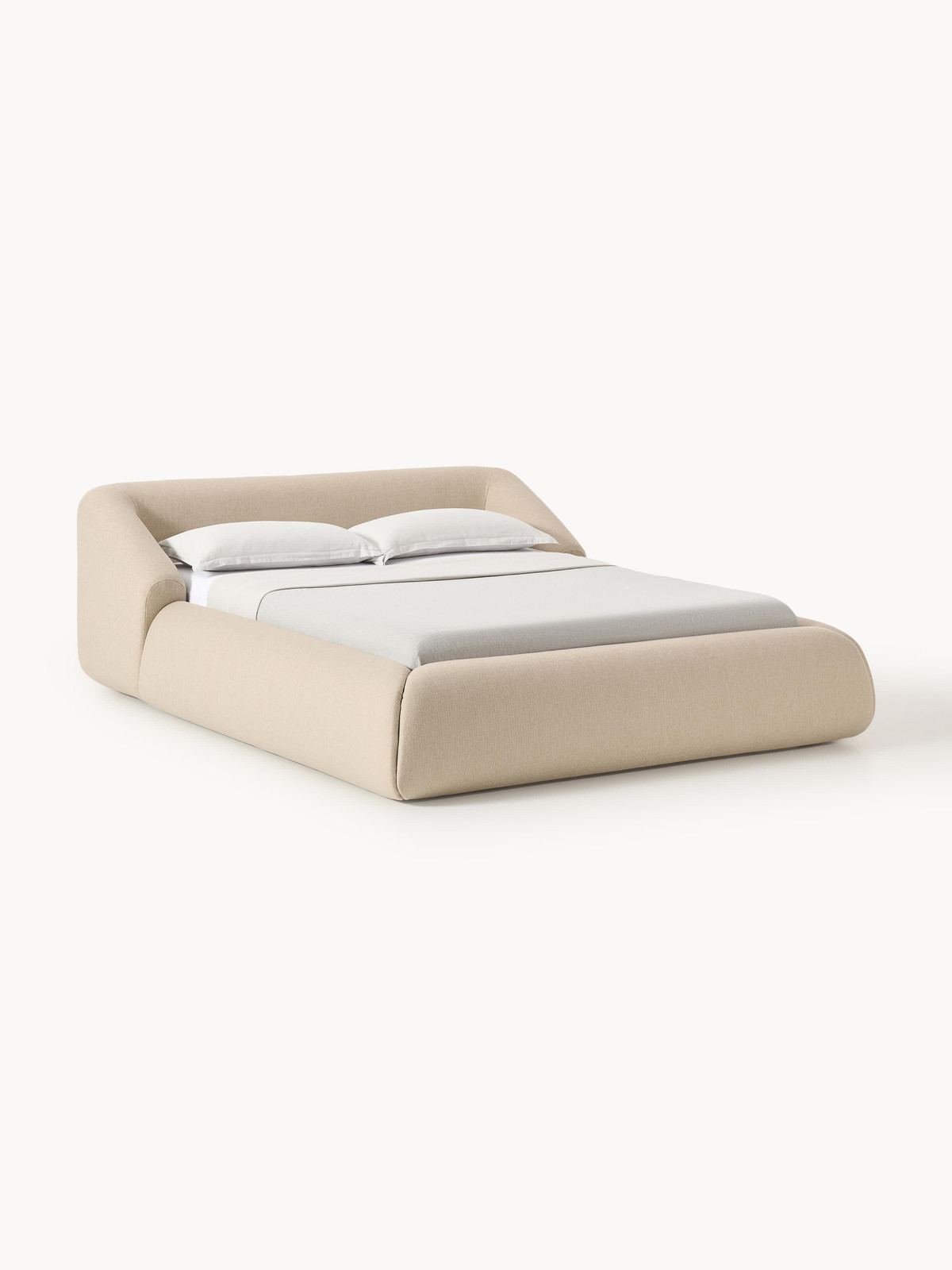 Westwing Collection Gestoffeerd bed Sofia 140x200 cm
