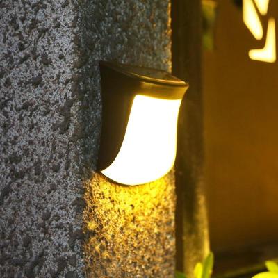 Snug & Styled Solar Doll Wall Light Outdoor Waterproof Garden Fence Solar LED Decoration Light warm Light
