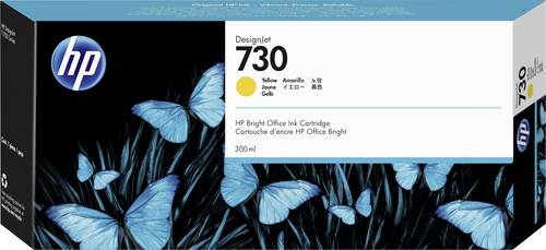 HP Druckerpatrone 730 Original Gelb P2V70A