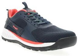 Women's Visper Hiking Sneaker by Propet in Navy Melon (Size 13 XXW)