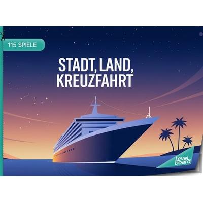 Stadt, Land, Kreuzfahrt - 115 Spielblöcke, Taschenbuch von LevelBoard Spiele, LevelBoard Spiele, 978-3-693-19764-6