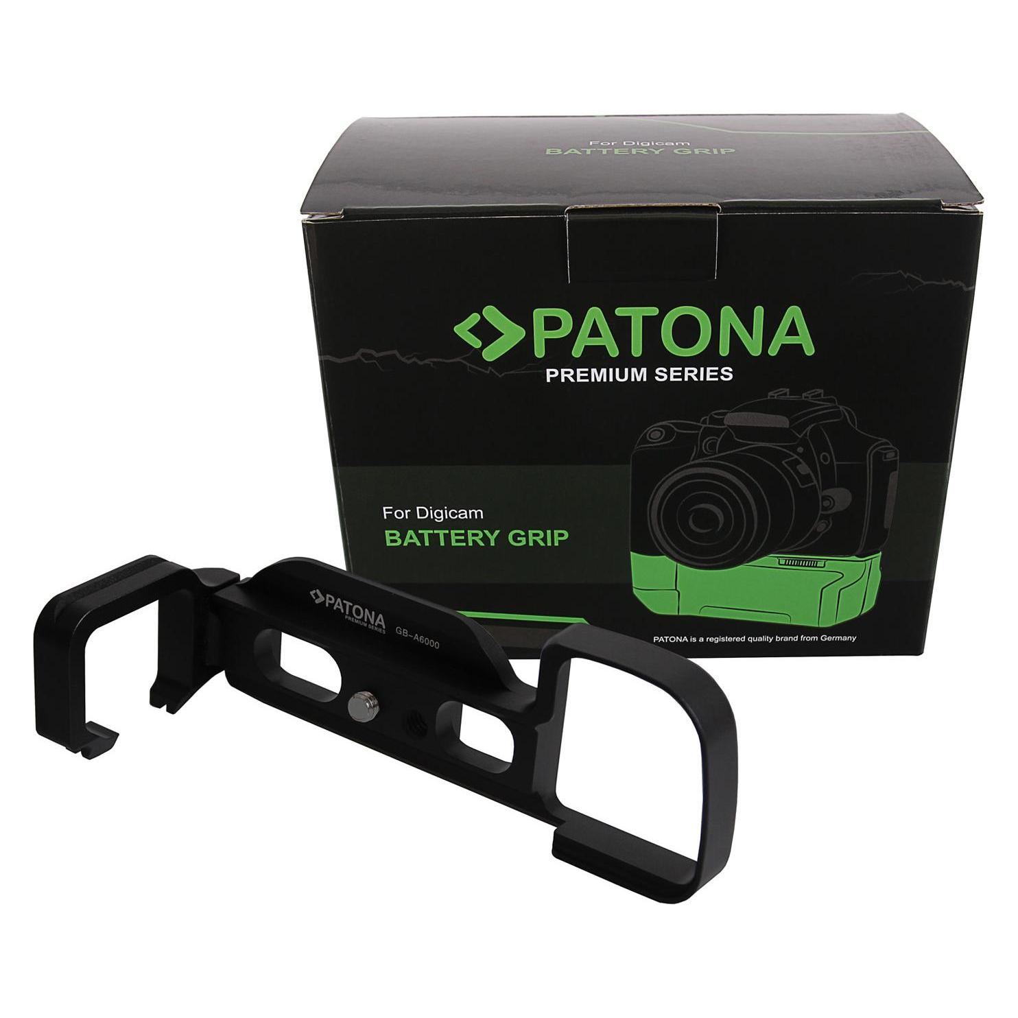 Patona Premium Handgriff GB-A6000 für Sony A6000 A6300 (Handgriff) (33312333)