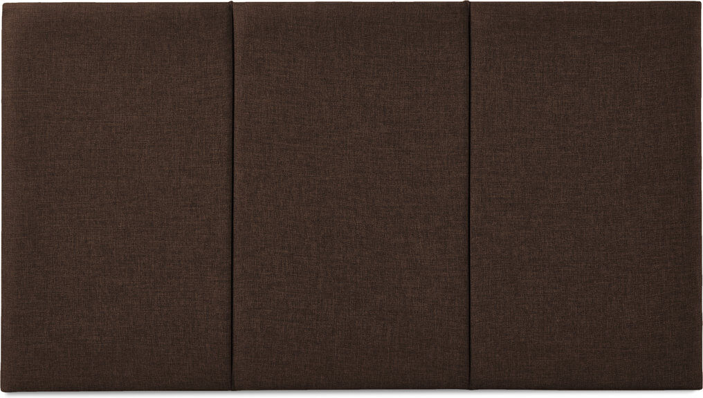 17 Stories Francyne Upholstered Velvet Headboard Brown Kingsize (5')