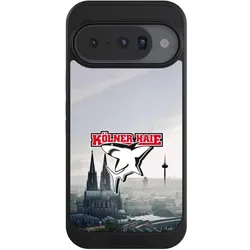 Nivocase Hülle für Google Pixel 10 Handyhülle NIVOcore Case Schwarz Eishockey Offizielles Lizenzprodukt (Google Pixel 10), Smartphone Hülle, Schwarz