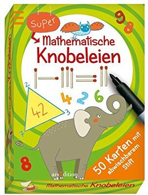 Philip Kiefer - Mathematische Knobeleien (50 Karten) - Preis vom 09.10.2026 07:28:09 h