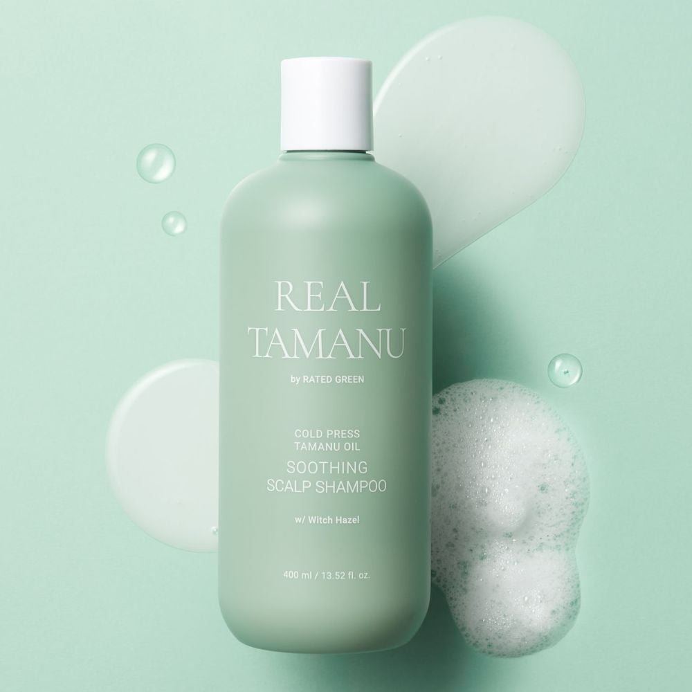 Rated Green Real Tamanu Cold Press Soothing Scalp Shampoo - Irritated Scalp 400mL