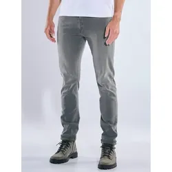 emilio adani Herren Jeans-5-Pocket Superstretch Grün regular uni - 34/32