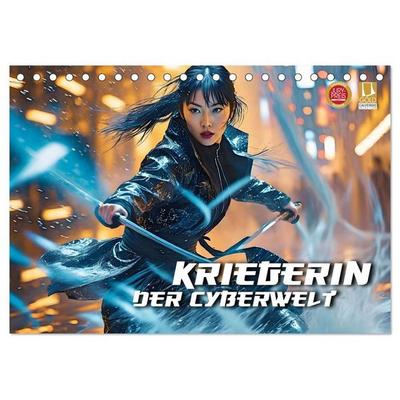 Kriegerin der Cyberwelt (Tischkalender 2027 DIN A5 quer), CALVENDO Monatskalender