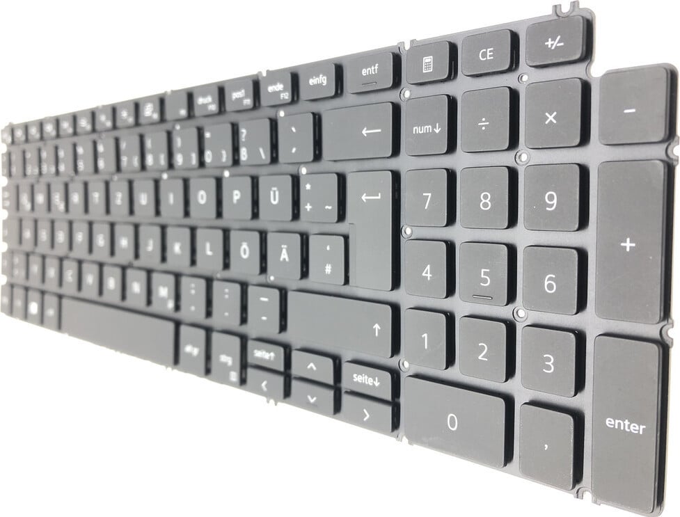 T-ProTek Zwart toetsenbord compatibel met PK132RI2B16