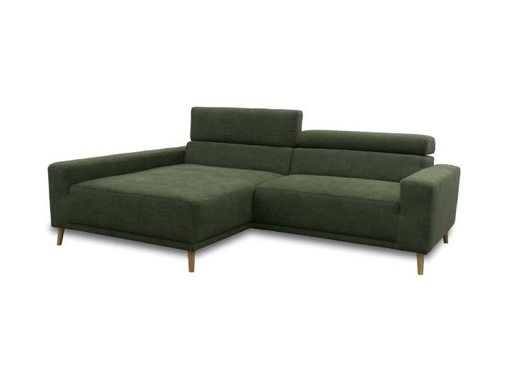 Domo Sofa »Malmö« - 248x172x72cm - braun -