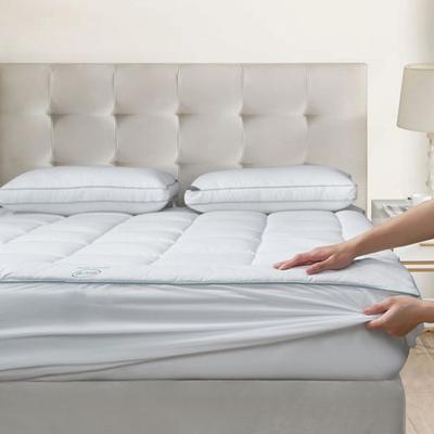 Blue Ridge Home Fashions, Inc. Sleep Climate Mattress Pad White, Queen, White