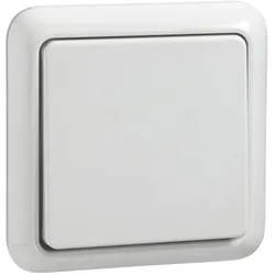 Elso 221604 Universal-Schalter 10A FASHION IP44 Steckklemme reinweiß