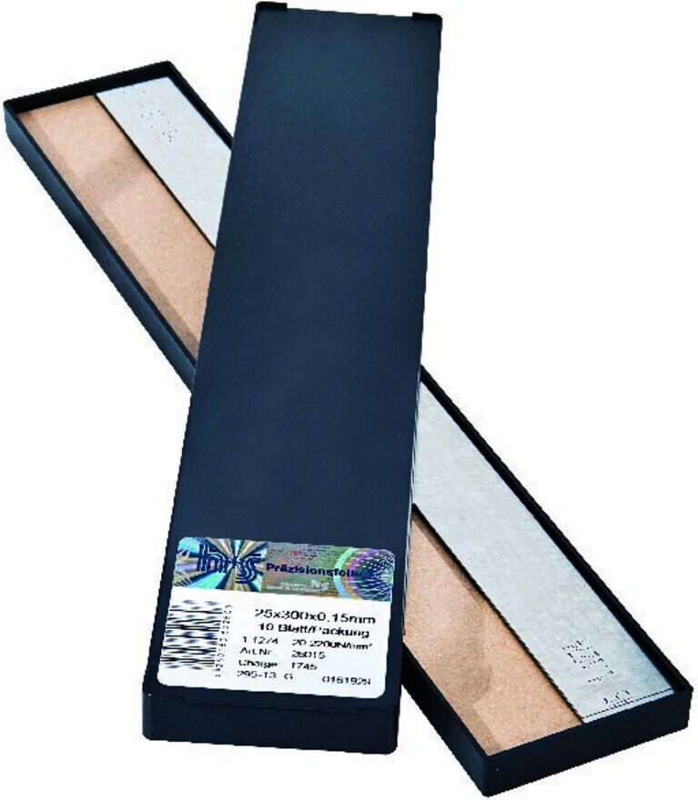 Metallfolien-Sortiment 25mm P0,01-1,00mm H+S ; h+s Folien (26101)
