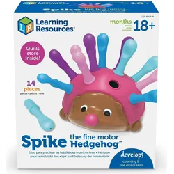 Learning Resources - Spike The Fine Motor Hedgehog (LSP8904-SCA) (Deutsch, Englisch, Französisch, Spanisch)
