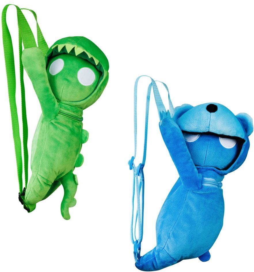 P.M.I. Gang Beasts Plush Backpacks 25 - 30cm(Random-2 characters to collect)