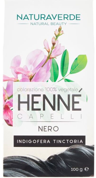 Natura Verde Henne' Capelli Colorazione 100 % Vegetale 100 g