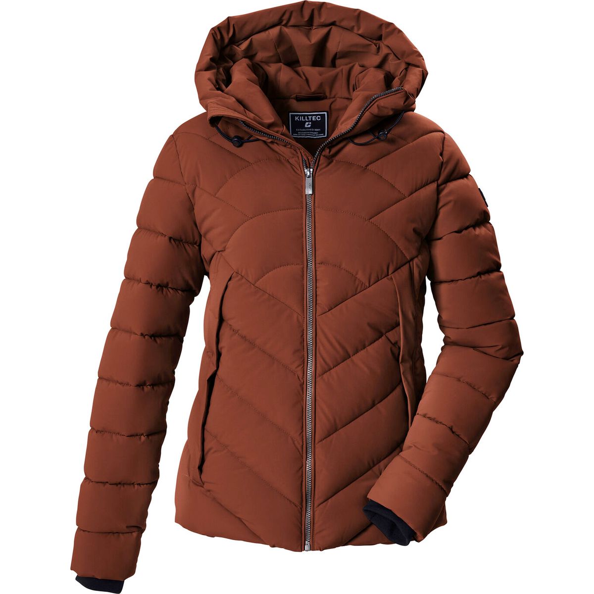 killtec KOW 13 Women Quilted Jacket kastanie (00323) 38 44462-000-00323-38