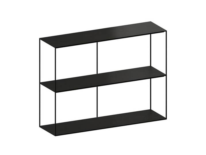 TV-Schrank Slim Irony Zeus schwarz, Designer Maurizio Peregalli, 124x82x31 cm