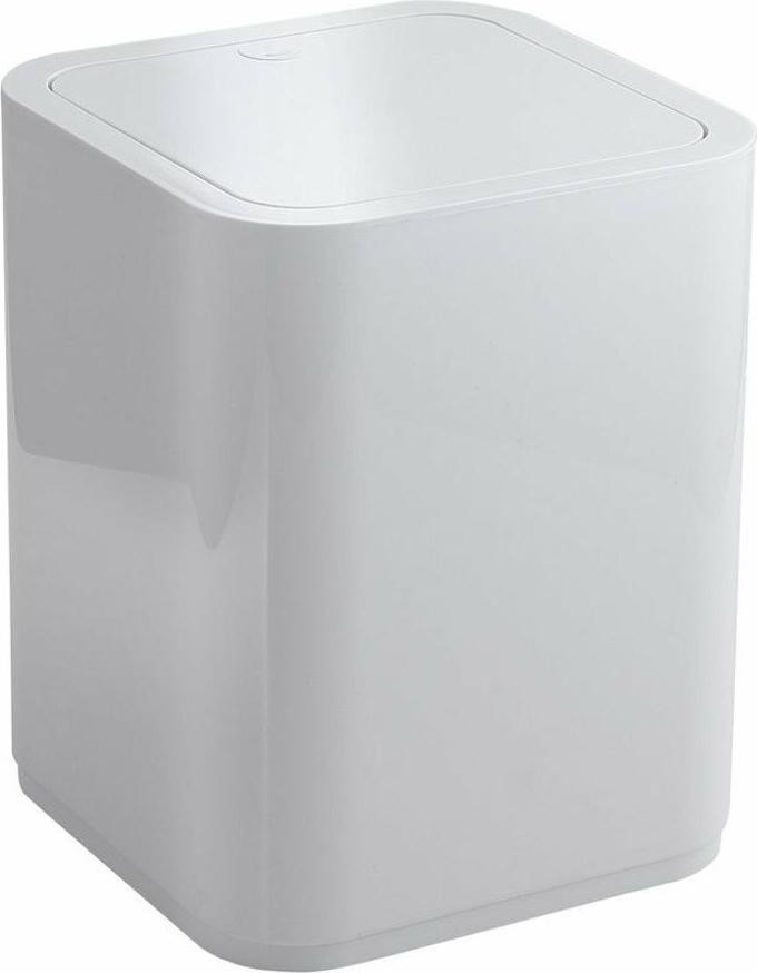 Gedy SEVENTY prullenbak, 8 liter, wit, ABS-kunststof