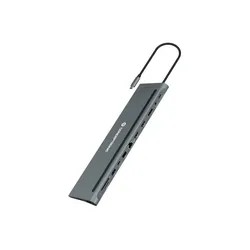 CONCEPTRONIC 12-in-1 Dockingstation, USB-C 3.0 [Stecker]