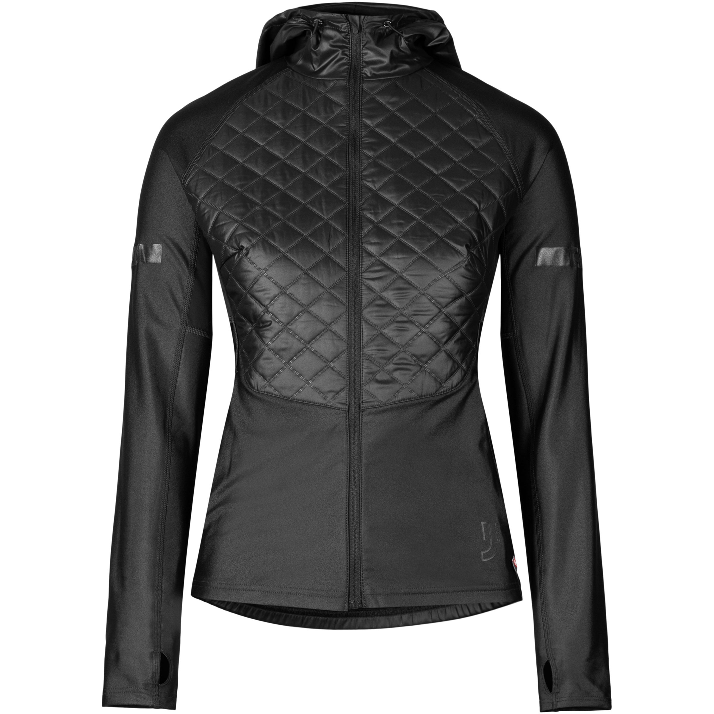 Johaug Advance Hybrid Damen Isolationsjacke schwarz Größe XL Trailrunning | Langlauf Klassik | Langlauf Skating Elastisch
