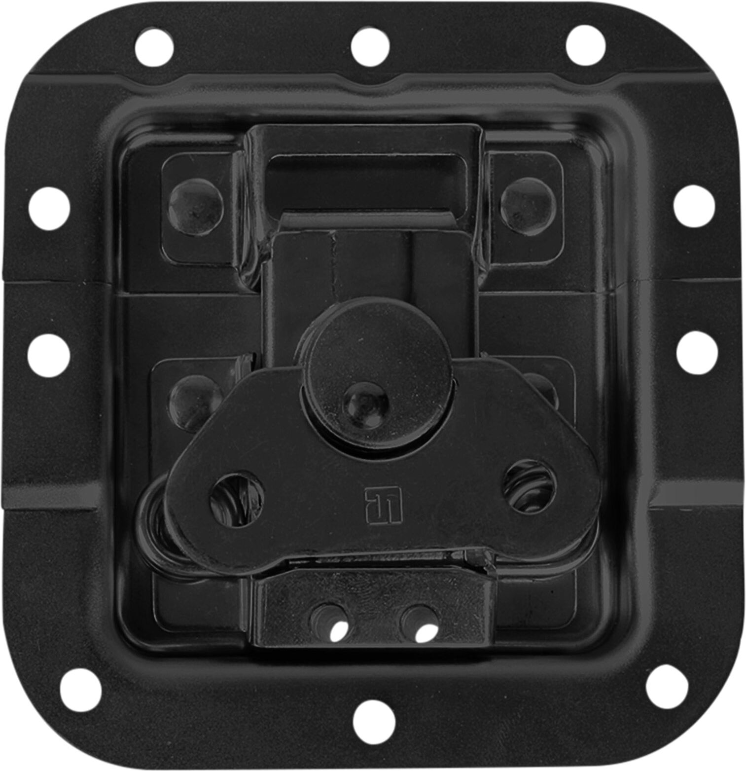Adam Hall Hardware 17284 Blk - Butterfly Verschluss Mittel Gekröpft 12 Mm Tief Schwarz