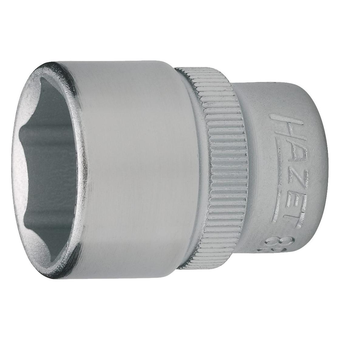 Hazet Steckschlüsseleinsatz Sechskant 880-18 Vierkant10 mm (3/8 Zoll) Aussen Sechskant-Tractio... (18 mm) (880-18)