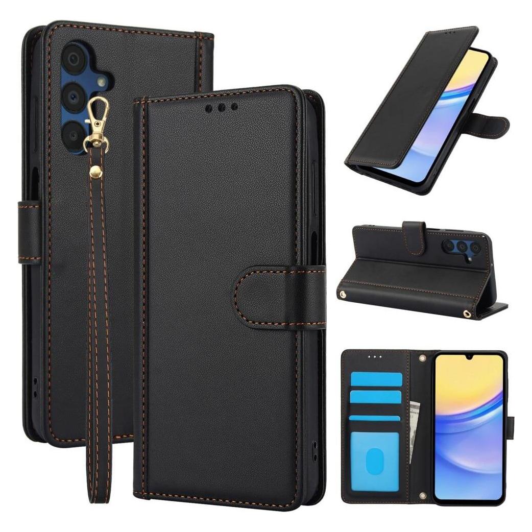 Cover-Discount FE - Elegantes Hüllen Etui mit Handschlaufe (Samsung Galaxy S24 FE) (52863081)