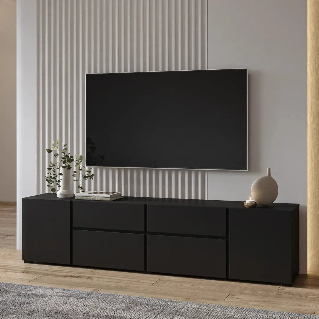 Brayden Studio TV Stand for TVs up to 65" Black 65"