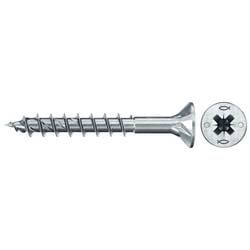 Fischer 670316 Power-Fast II Spanplattenschraube 4.5 mm 50 mm Kreuzschlitz Pozidriv Stahl galvanisch verzinkt 50 St.