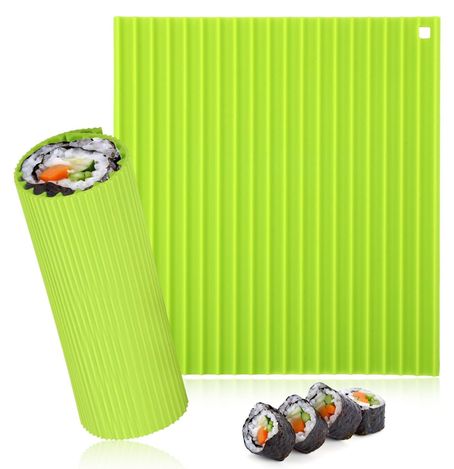 Dripio Siliconen sushi-rolmat, groen, 22 x 20 cm