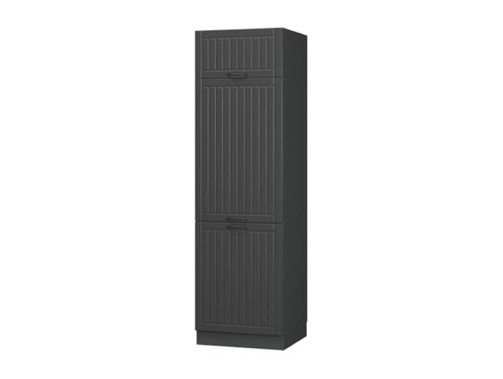 Vicco Kühlumbauschrank Fame-Line, Dunkelgrau, 60 cm