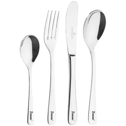 Kinderbesteck-Set 4-teilig Mein Kinderbesteck mit Gravur