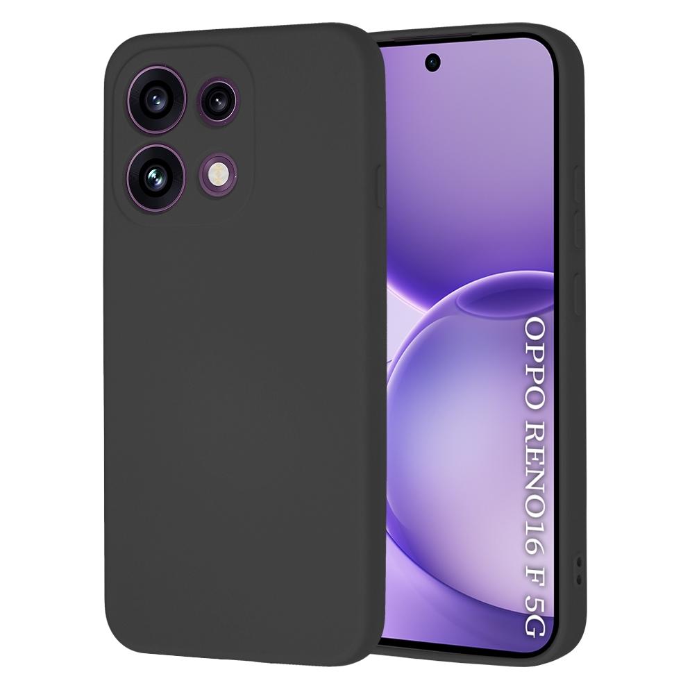 Techsuit - SoftFlex - Oppo Reno16 F / Reno16 FS - Black (Oppo Reno 16 F, Oppo Reno 16 FS) (72085983)