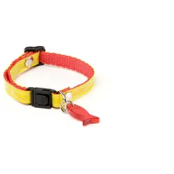 Martin Sellier Halsband für Katzen (One Size, Katze, Allgemein), Halsband + Leine