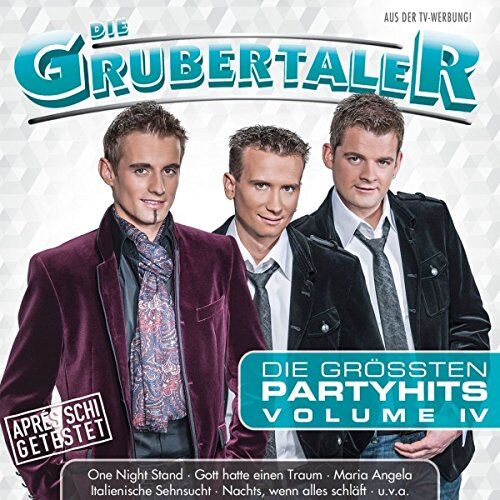 Die Grubertaler - Die größten Partyhits - Vol.4 (Apres Ski getestet) - 2013 - Preis vom 30.09.2026 09:01:18 h